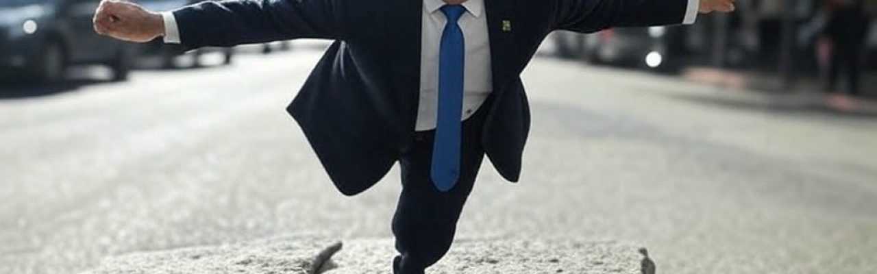 Donald Trump piedra